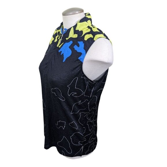 Jamie Sadock Golf Top Cooltrex Womens XS Activewear Quarter Zip SPF Pickleball - Picture 3 of 6